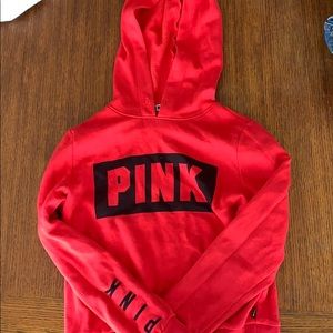 Pink hoodie